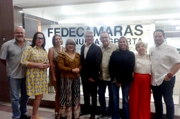 Fedecámaras Nueva Esparta sostuvo un encuentro este martes con autoridades de la Universidad de Carabobo